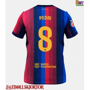 Barcelona Pedri Gonzalez #8 Hemmatröja 2026-27 Kortärmad